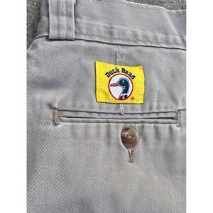 Duck Head Khaki Shorts Womens Pleated High Waist Vintage Retro Cute‎ 7" inseam